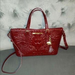 Brahmin red purse